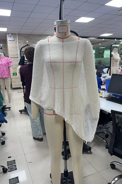 ZOFY™ Chic Knit Poncho